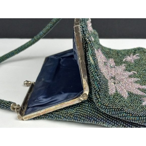 Vintage Beaded Hand Purse - Picture 4 of 13